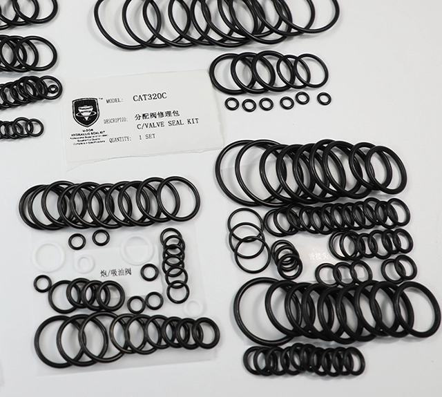 Components of the Hydraulic Control Valve Seal Kit