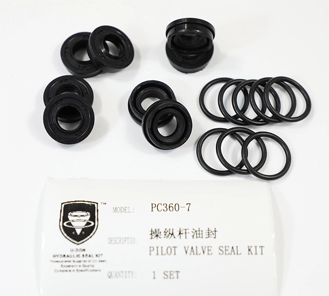 Components of the Pilot Valve Seal Kit