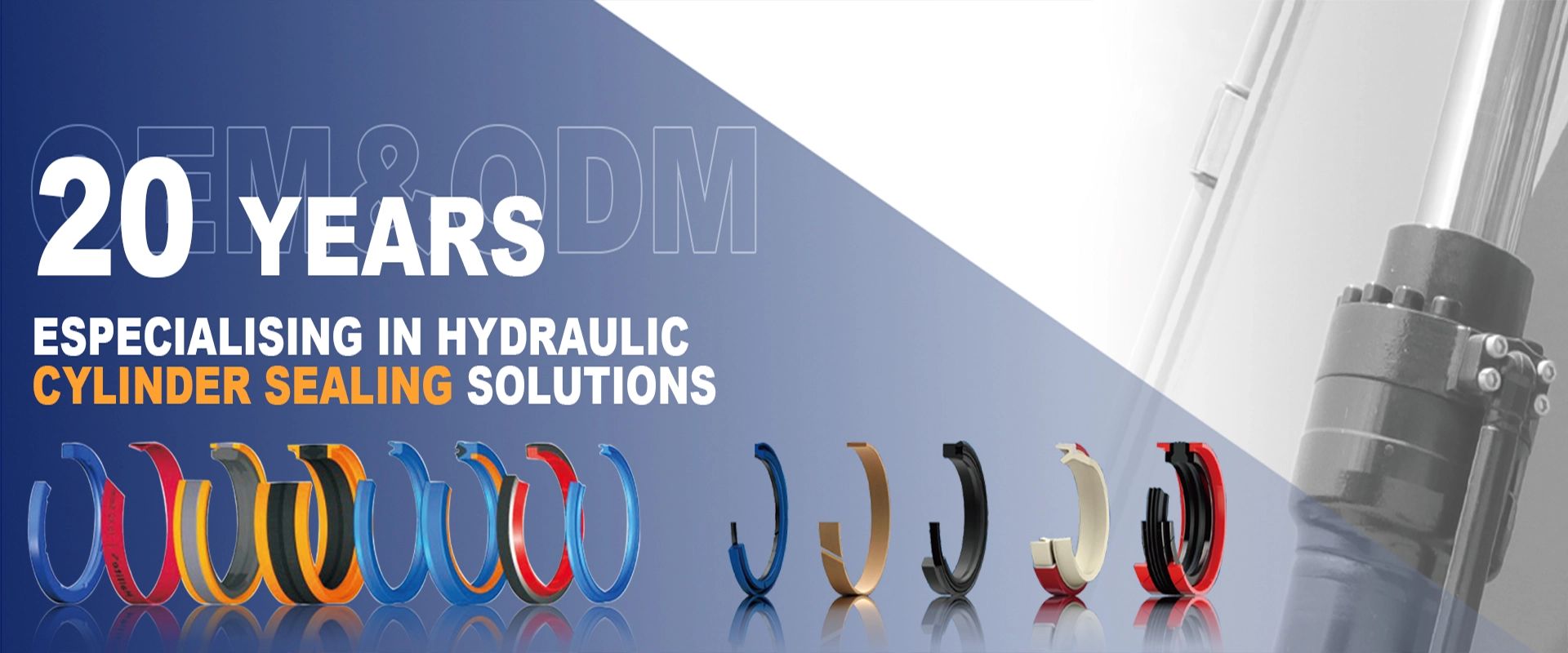 JR Seal 20 Years Specialising in Hydraulic Cylinder Sealing Solutions